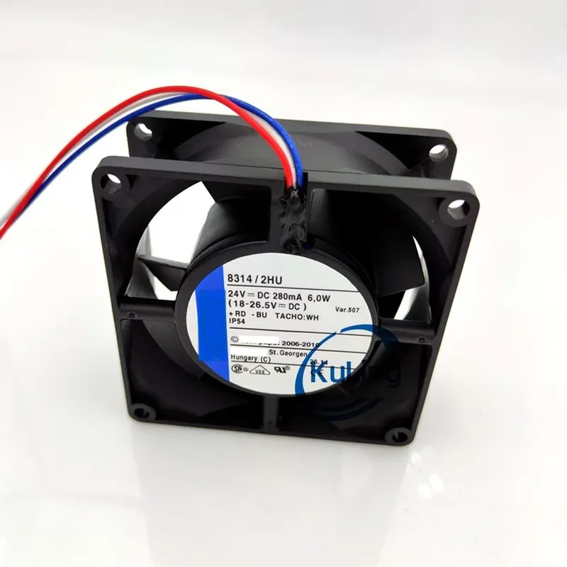 TYP 8314H HP 8314 2HU 8314 2H HR 24V용 새 오리지널 팬