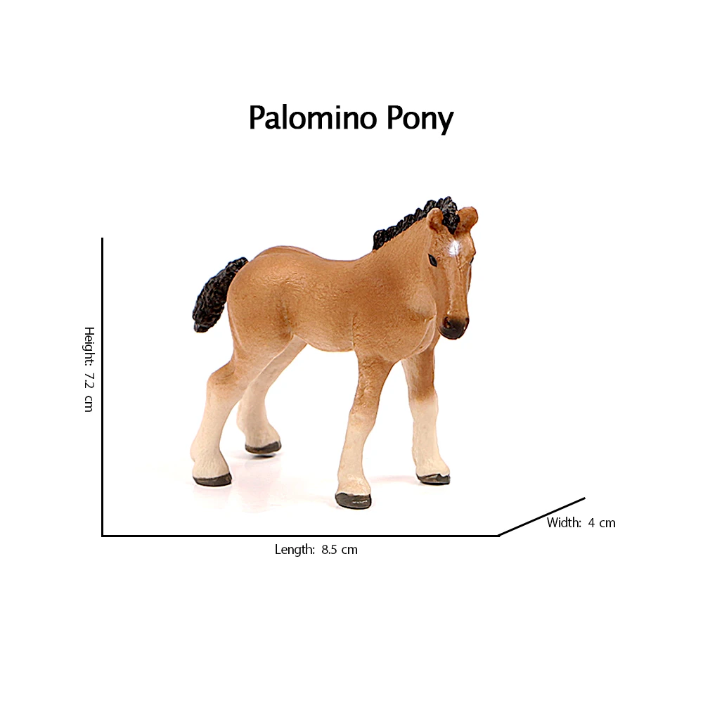 Horse Figurines Farm Animal Toy Set – Children's Gift Collection