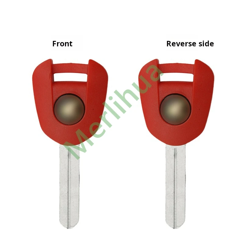 Honda motorcycle key, suitable for: Honda CBR650 CB650F CB500X CBR1100 MN4 motorcycle key embryo(Can install chips)