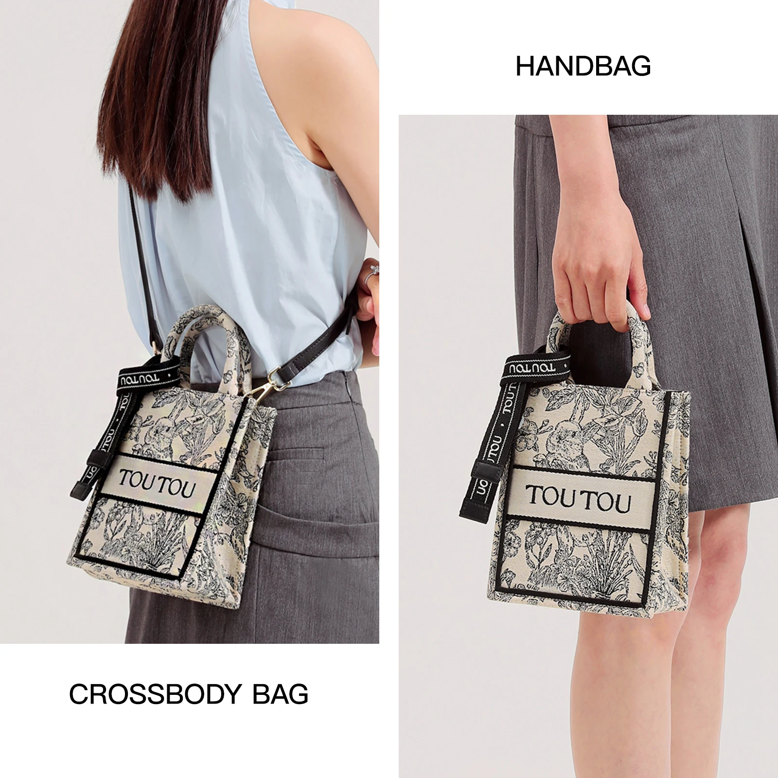 TOUTOU Women Handbag Autumn China-Chic Embroidery Vertical