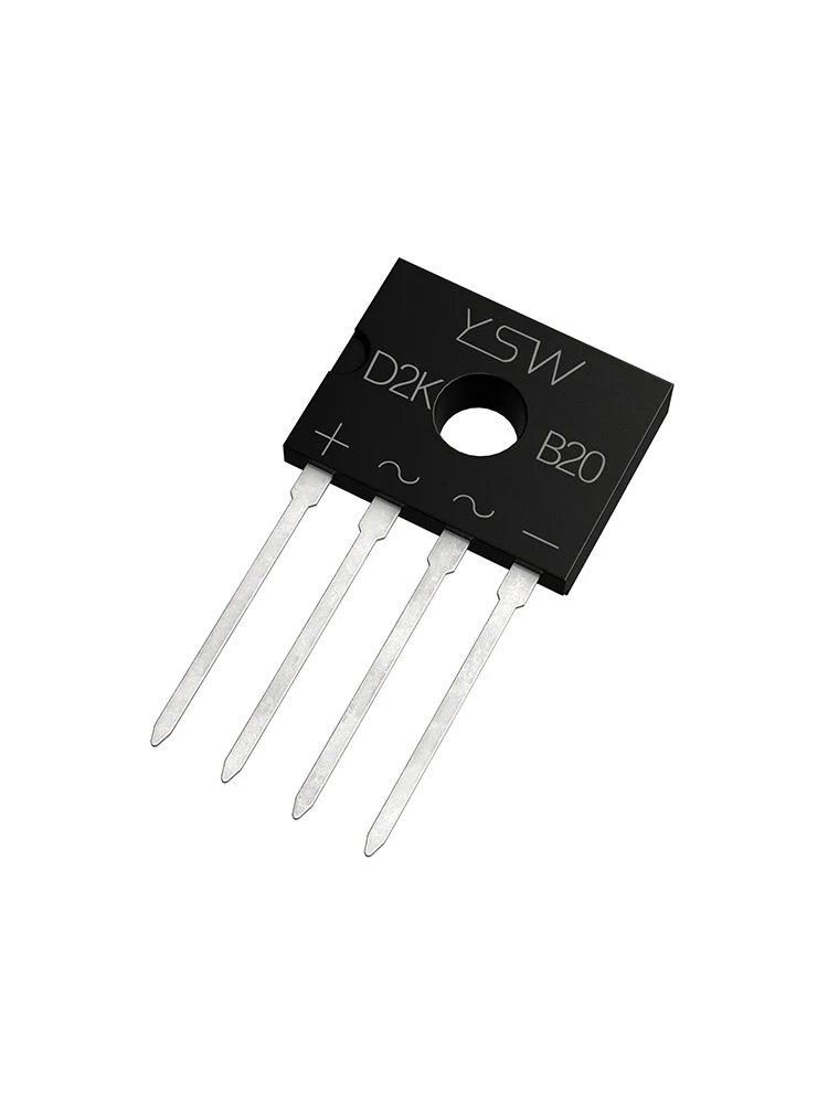 Bridge Rectifier 50pcs D3K D2KB05 D2KB60 D2KB20 D2KB100 Single Phase Standard Through Hole