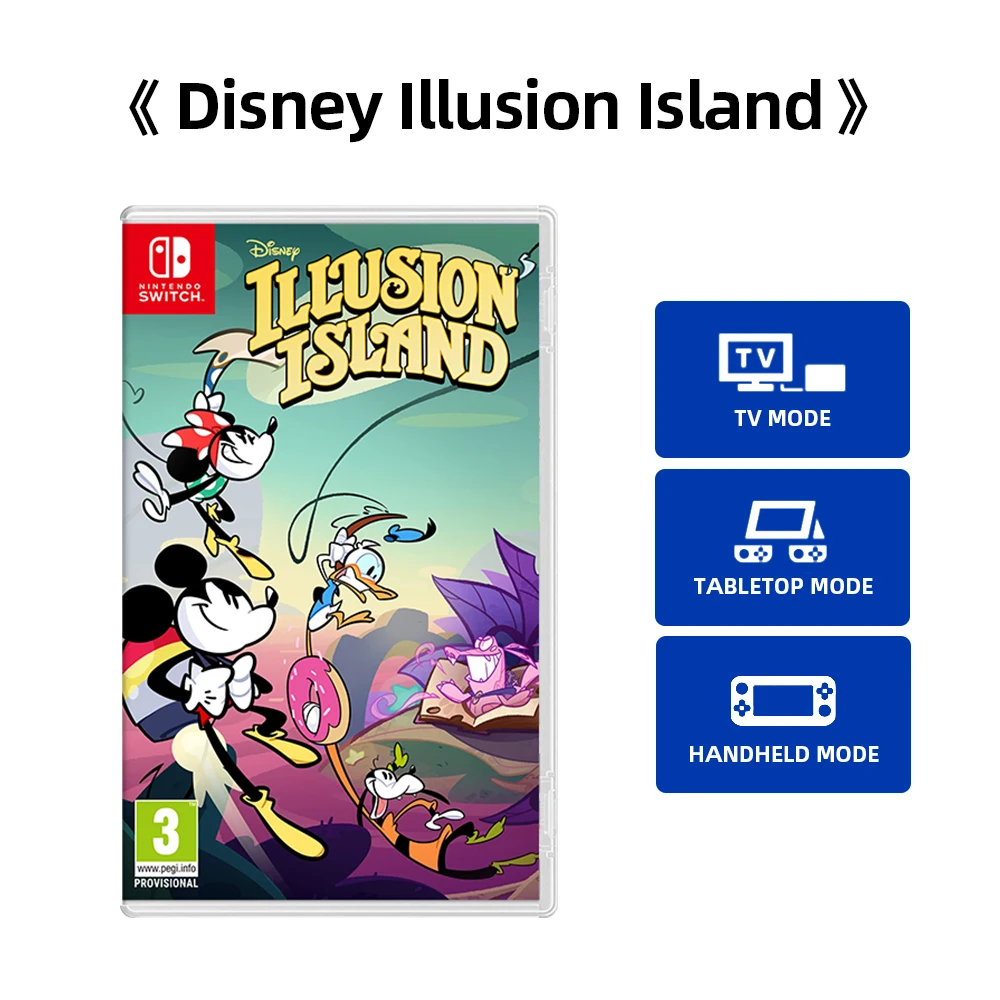 Disney Illusion Island Offres de jeux Nintendo Switch, 100% carte de jeu  fongique officielle et originale, console d'action Ethfor Switch -  AliExpress