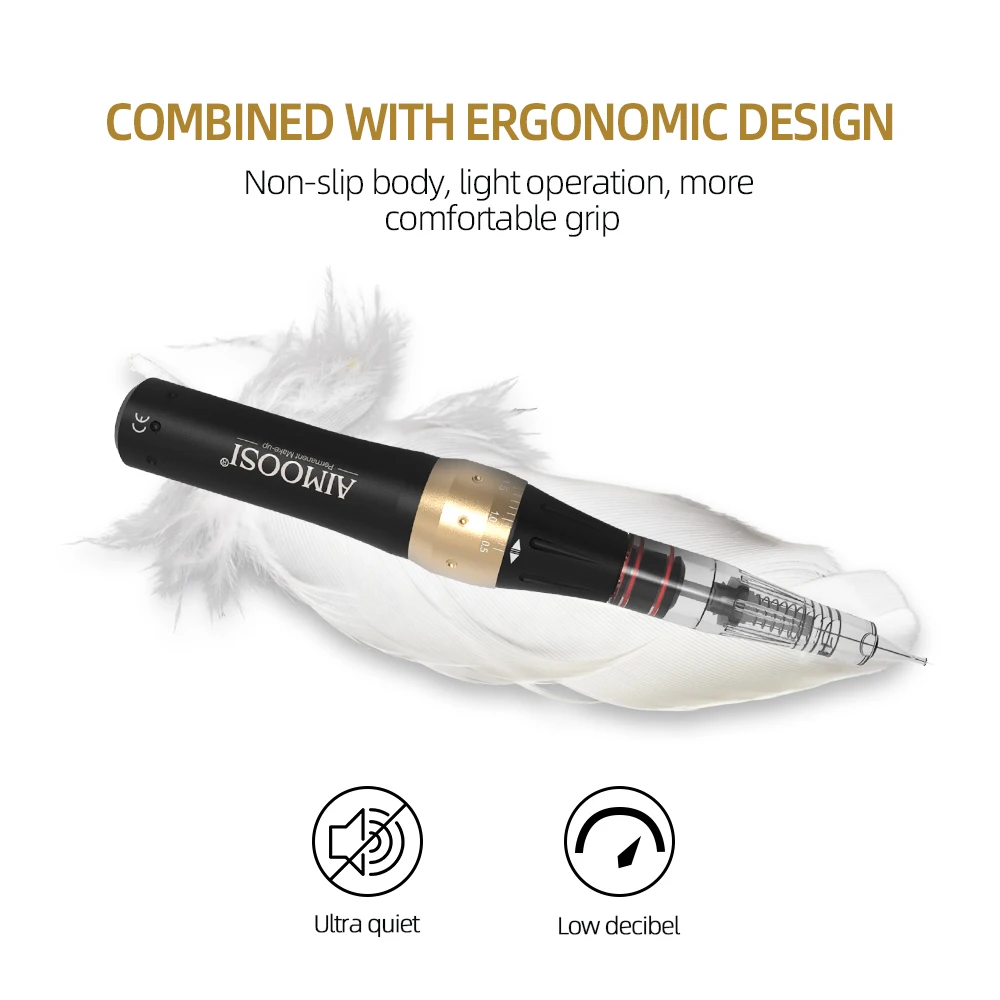 AIMOOSI M7 Tattoo Machine set Microblading Eyebrow PMU Gun Pen Needle Permanent Makeup Machine Professional Supplies Beginner tattoo supplies tattoo pen tattoo kit