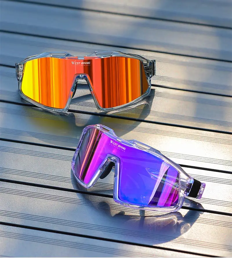 West Biking Männer Radfahren Sonnenbrille MTB Outdoor Fahrrad Brille Frauen Rennrad Brille weltweit erste photo chrome Rahmen Brille – Detail 20