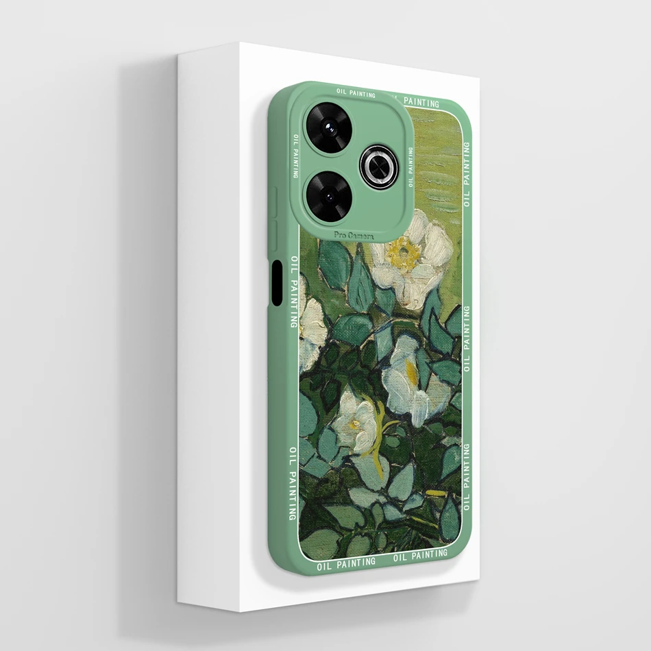 Cute Panda Soft Liquid Silicone Phone Case with Enhanced Camera Protection