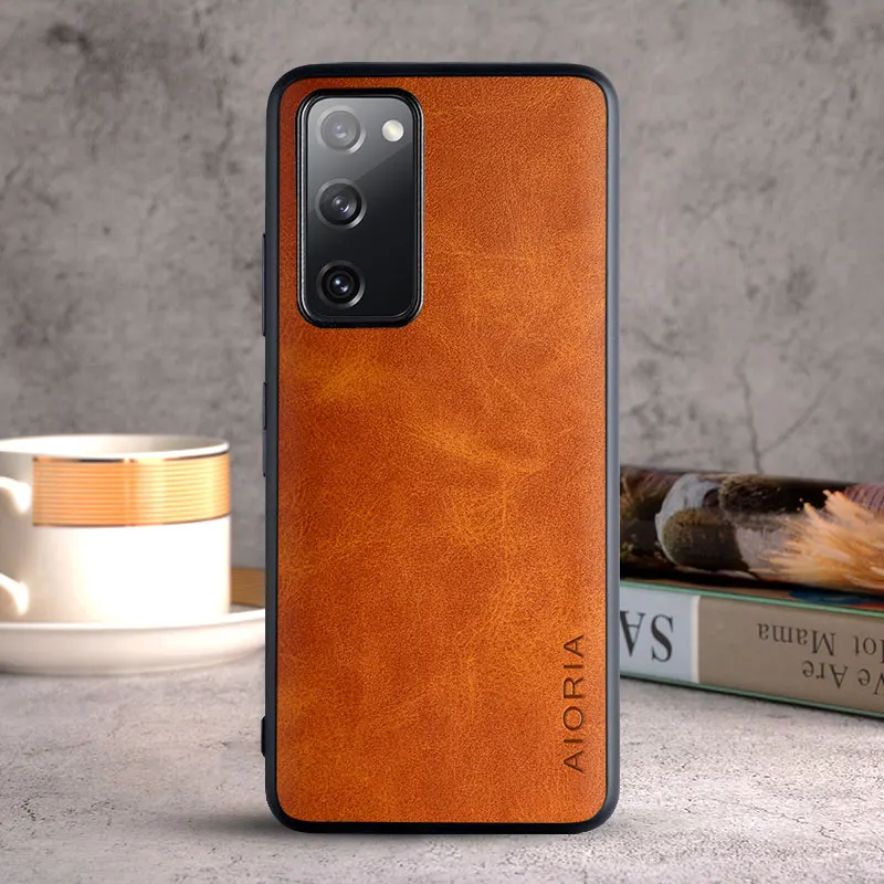 Luxury Vintage PU Leather Skin Case Cover - Elegant Protection