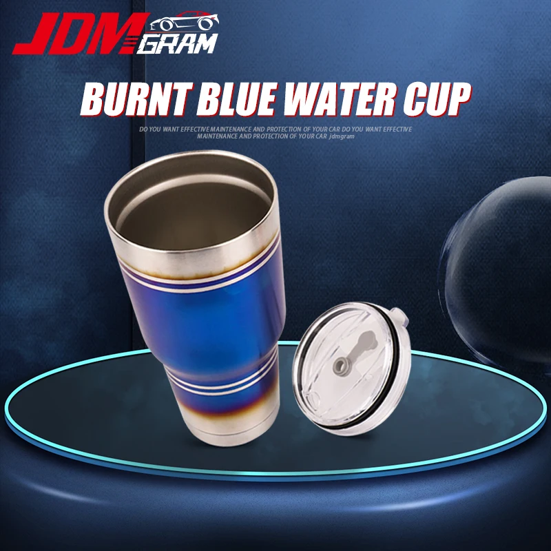

304 Stainless Steel Car Cup With Lid Coffee 900ml Hot Thermos Cups Water Bottle Mug High Capacity Travel 2 Layer Accessories