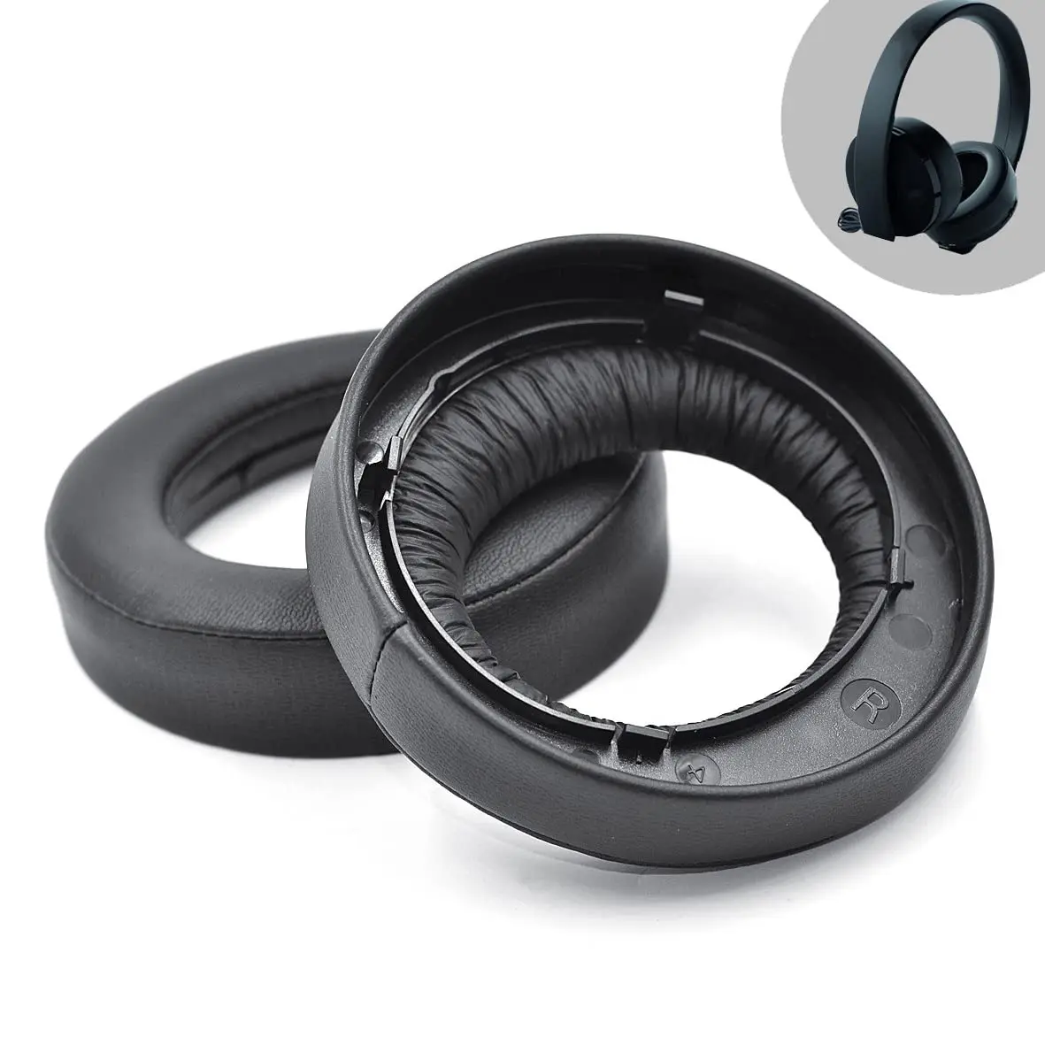 V-Mota Compatibile Con Auricolari Per Sony Playstation 4 Gold Wireless Headset(4 Gen) 500 Milioni Di Ps4 Limited Cuhya-0080 (Nero)