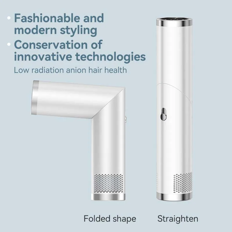 Portable Hair Dryer Fashion Folding Mini Hair Dryer for Home Travel