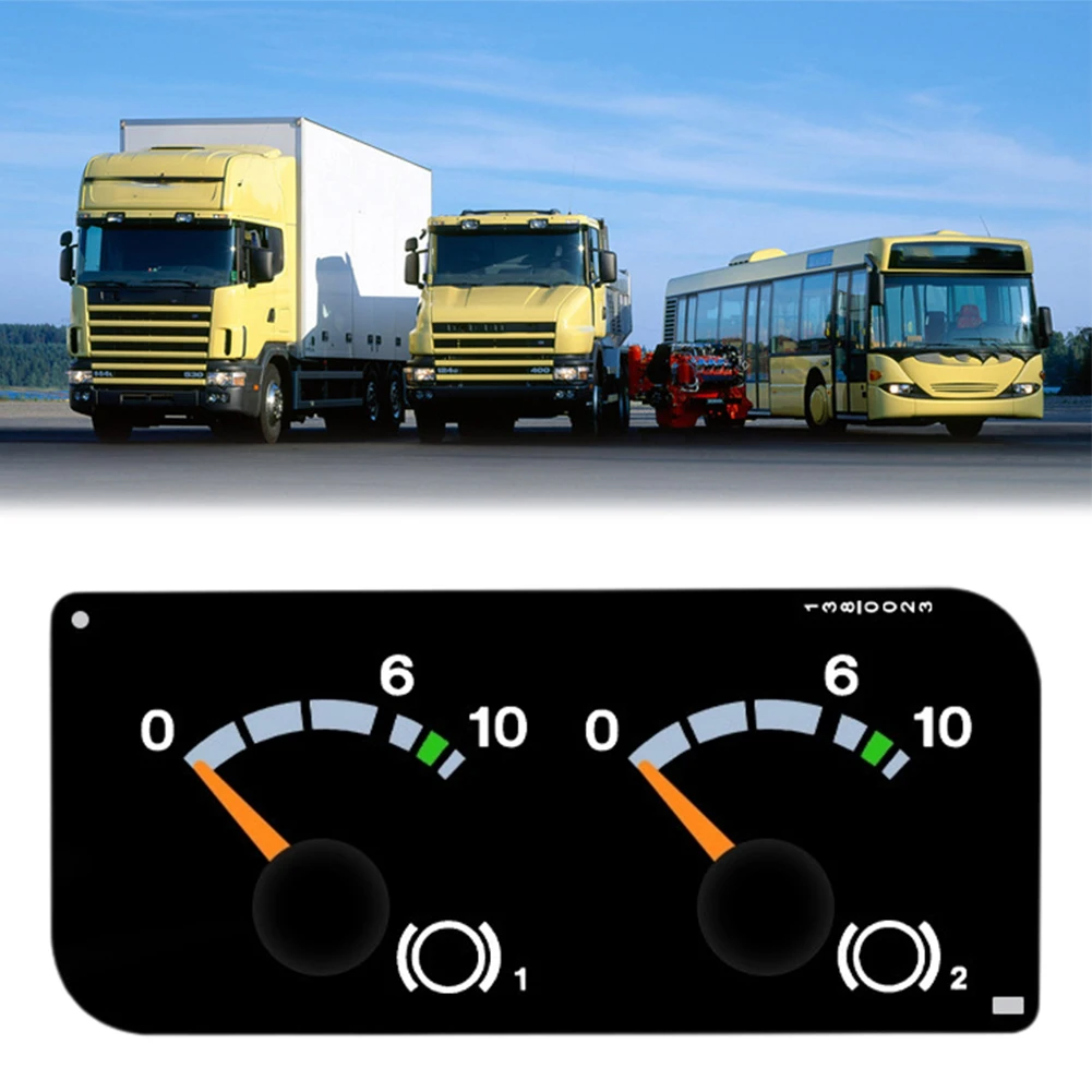 자동차 이중 공기압 조립 게이지 1434136 1423209 1109999 스카니아 디지털 에어 서스펜션 게이지용