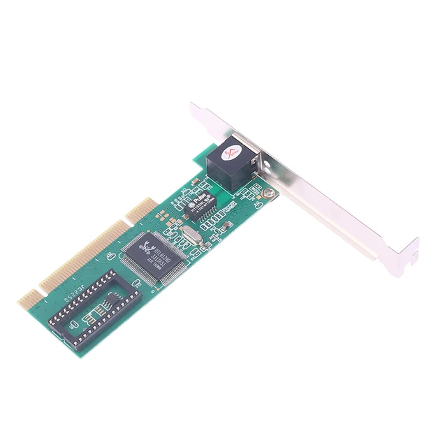 Carte RéSeau PCI RTL8139D Carte D'Extension 100Mbps RJ45 Ethernet RéSeau  LA2983