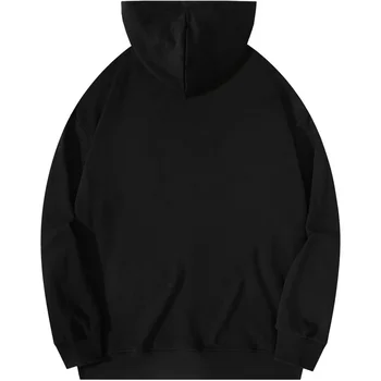 2025 جودة عالية موضة الاتجاه المطبوعة الرجال هوديي فضفاض تنوعا شخصية الكلاسيكية الرجعية عادية مريحة البلوز 2