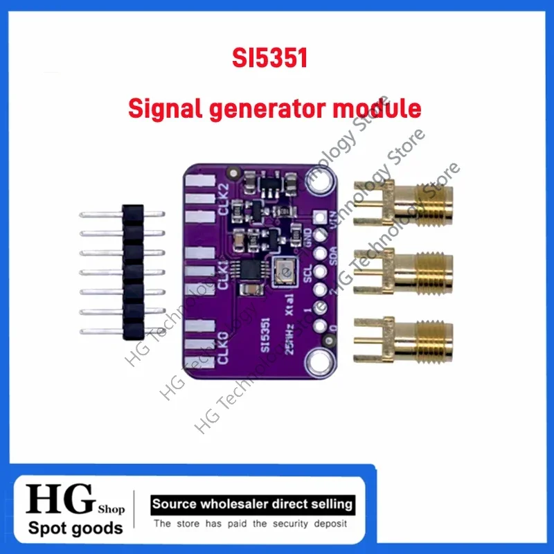 5 Teile/los Original neue SI5351 DC 3V-5V CJMCU-5351 Si5351A Si5351 I2C Takt Generator Breakout Board Modul