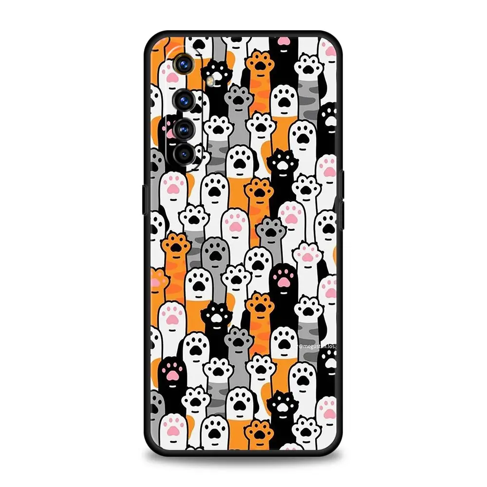 Cat-Printed Phone Case Cover with Enhanced Durability