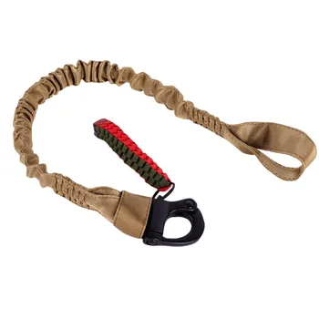 Tactical Hunting Belt Nylon Rubber Shoulder Padding Rotatable Clip Rifle Safety Rope Holder (Sling) Strap 360 Degree 2