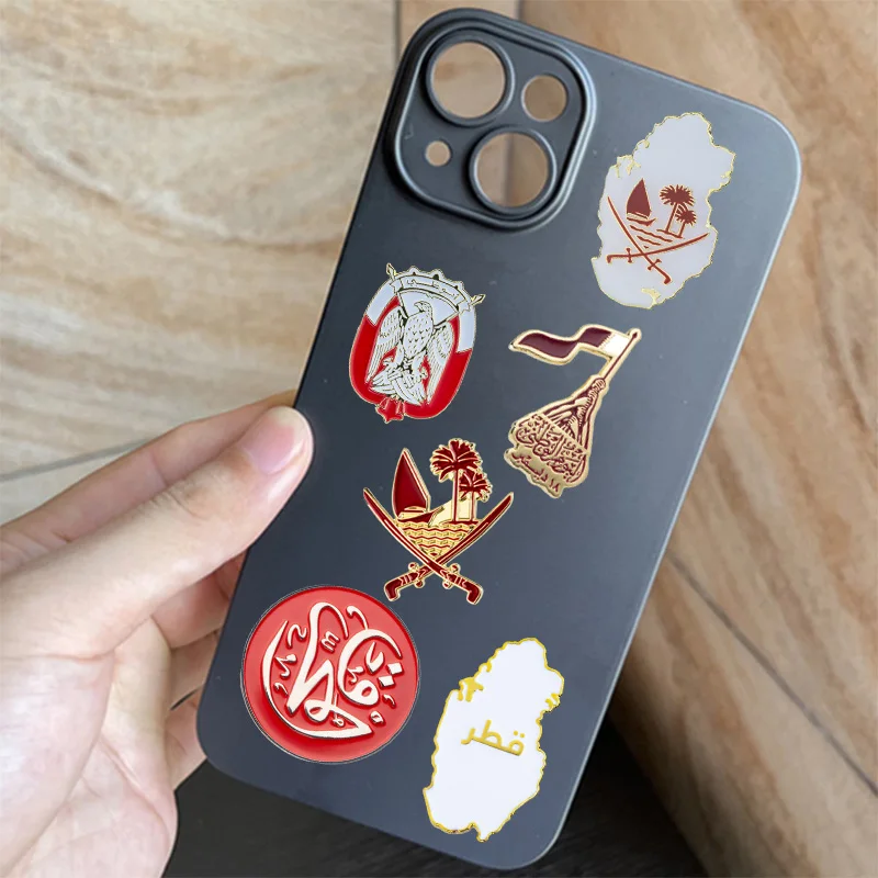 Saudi Arabia Mobile Phone 3M Sticker Badge Metal Pin Broooches Pins metal pins badge brooches art pins