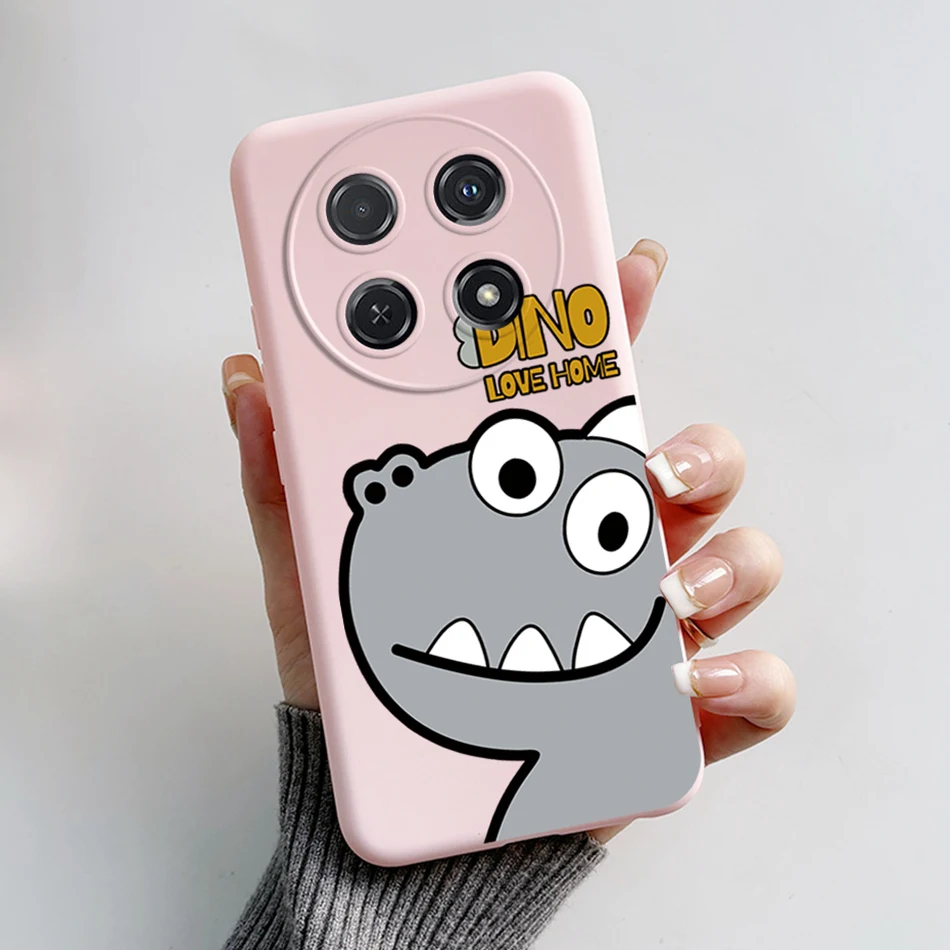 Cute Cartoon Cat Silicone Back Cover - Soft Protective Case