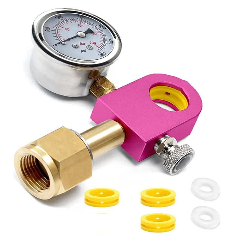 

CO2 Quick Refilling Adapter, For Terra/Duo/Art Soda Pink Co2 Cylinder, Adapter For Filling Soda Pink Co2 Cylinder