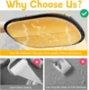 Pet Hair Remover Brush Kitten Hair Remover Gloves Deshedding Brush Glove for Dog Cat Double-Sided Fur Hair Cleaning for Carpet 4