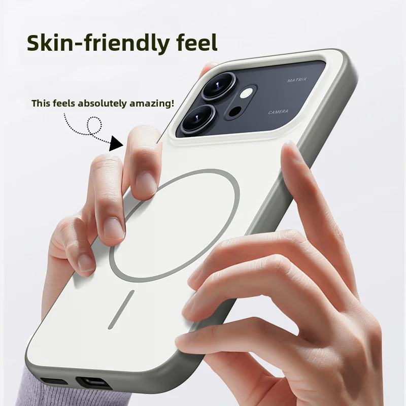 Premium Hard Silicone Magnetic Wireless Charging Case for Huawei Honor - Protective Phone Cover