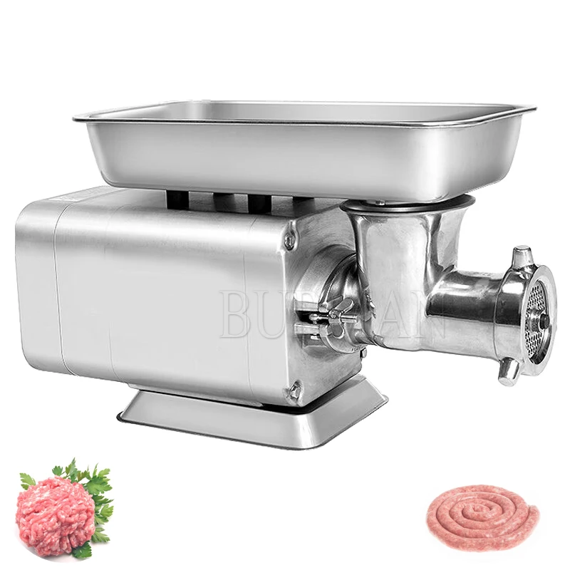 

Electric Meat Grinder Commercial Food Processor Sausage Filler Beef Chopper Heavy Duty Home Meat Mincer