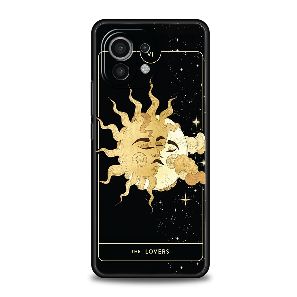 Hexen Mond Tarot Mystery Totem Telefon Fall für Xiaomi Poco F4 F3 X3 X4 X5 GT NFC M3 M4 11 Ultra 12 13 Note 10 Pro Lite 5G Abdeckung – Detail 5