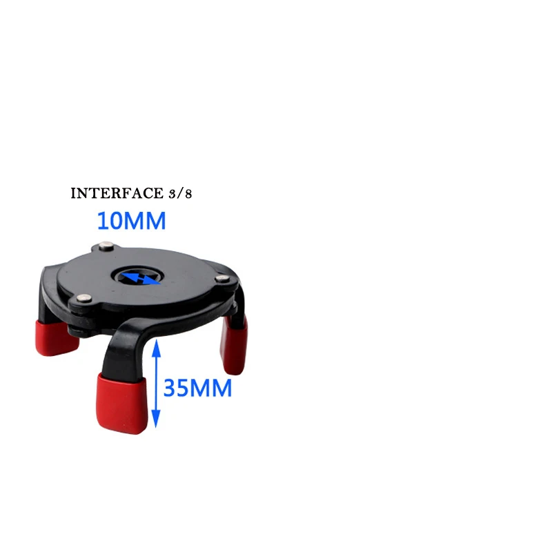 Universal 3 Jaw Oil Filter Remover Tool Cars Oil Filter Removal Tool Interface Special Tools Wrench