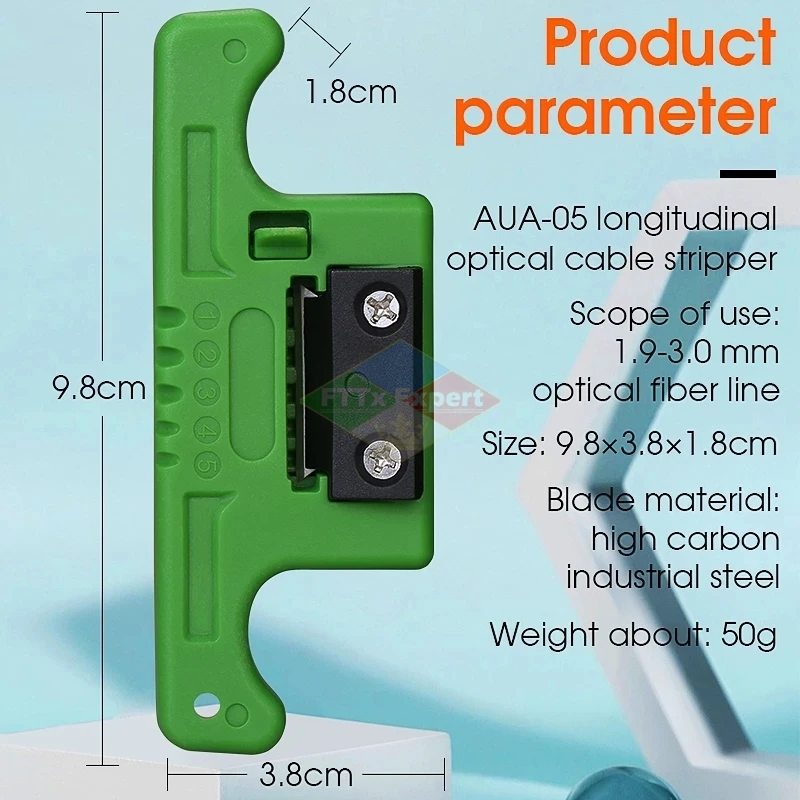 Fiber Optic Stripping 1.9-3mm MSAT 5 Access Tool MSAT-5 Loose Buffer Tube Stripper FTTH Free shipinng