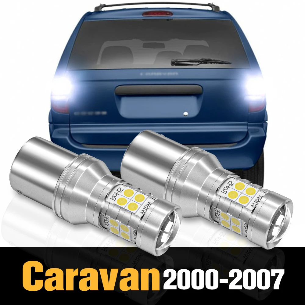 

2pcs Canbus LED Reverse Light Backup Lamp Accessories For Dodge Caravan 2000 2001 2002 2003 2004 2005 2006 2007