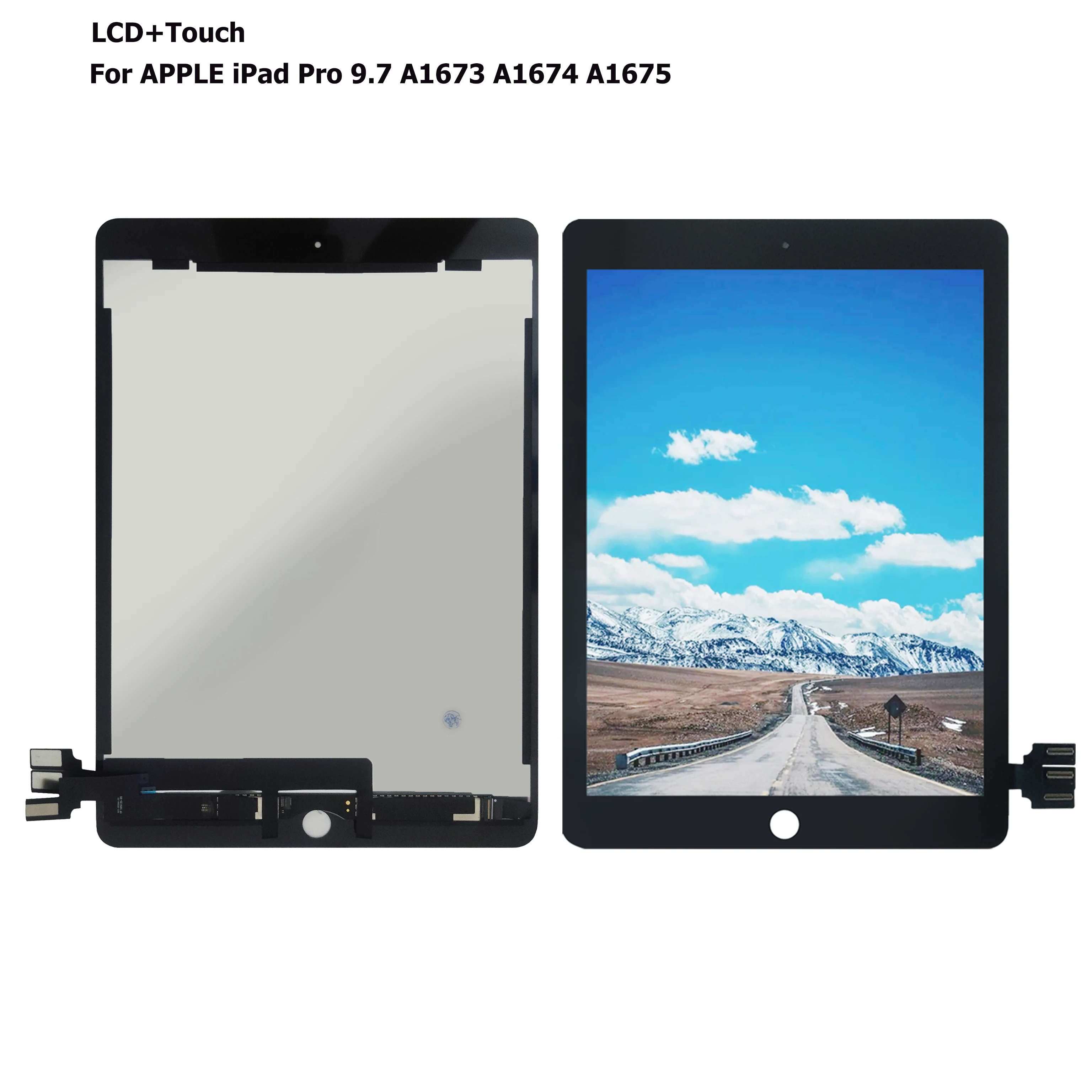 

2016 A1673 A1674 A1675 LCD Display Touch Screen Digitizer Replacement Assembly For ipad Pro 9.7