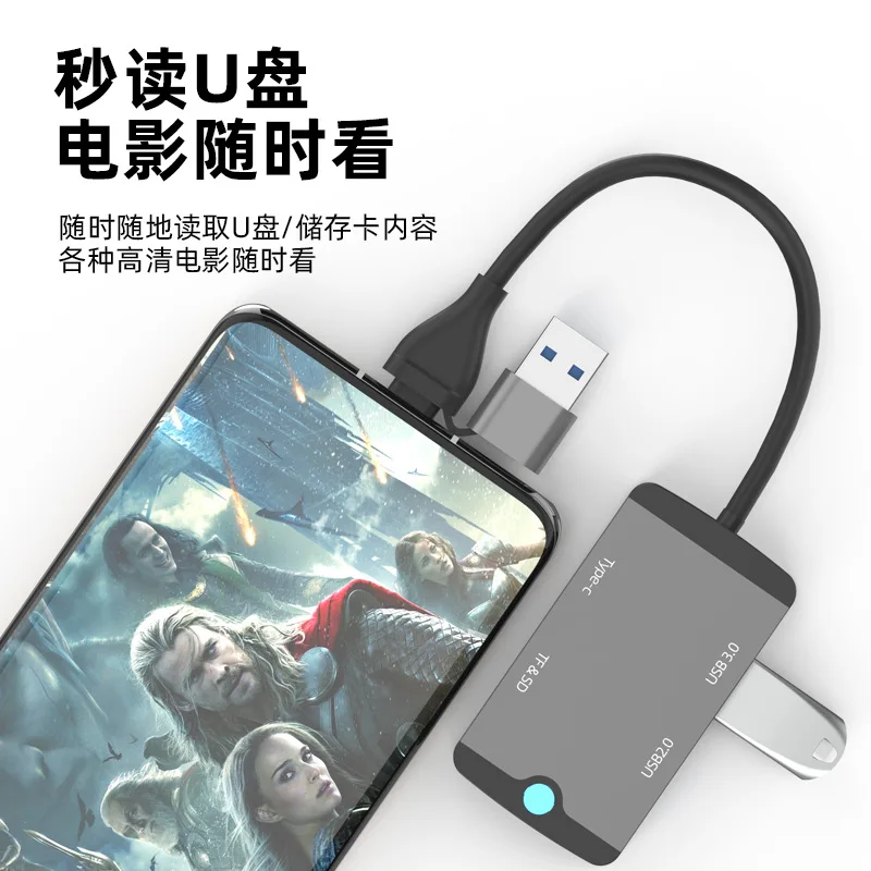 Рисунок 4 - USB C концентратор OTG SD кардридер