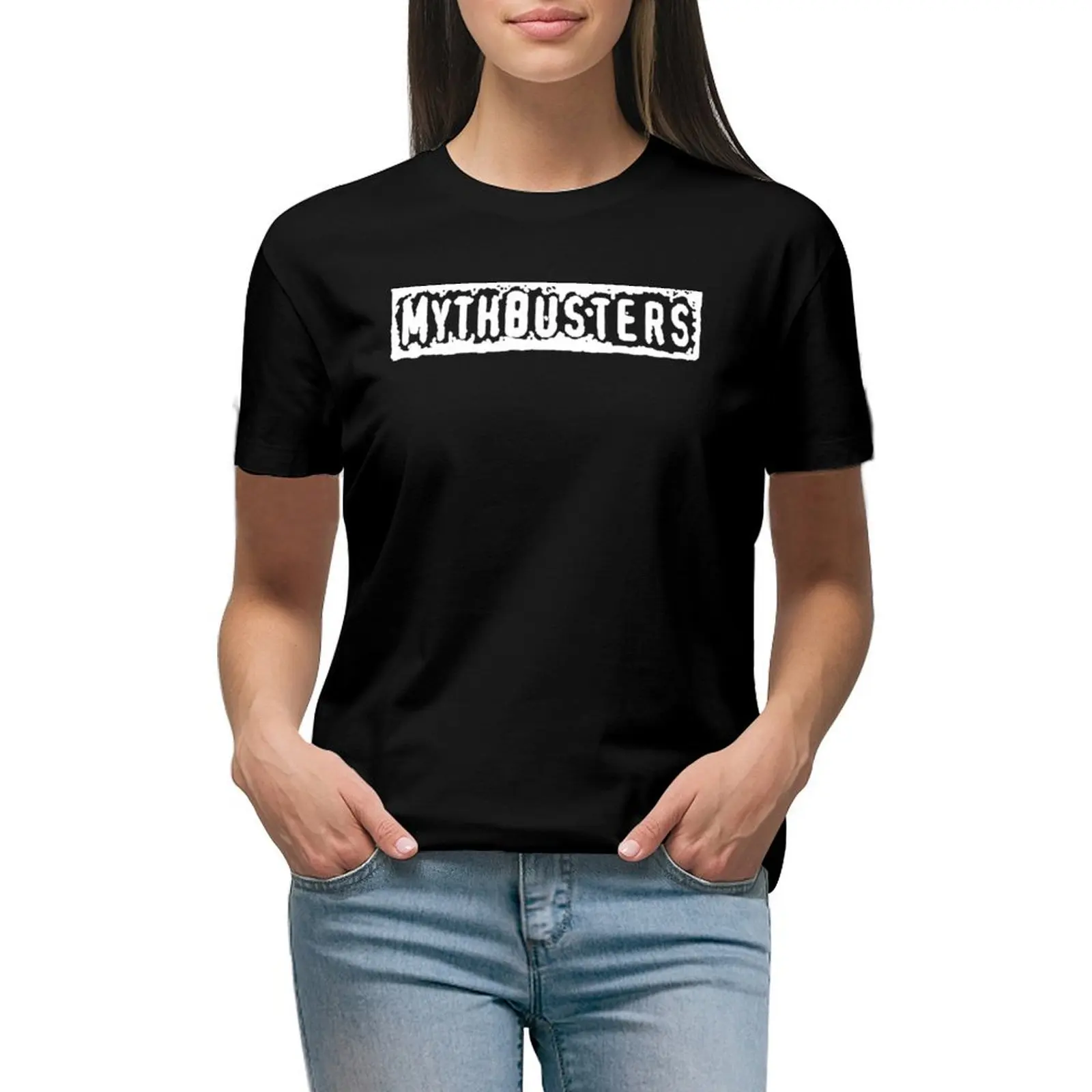 

Mythbusters T-shirt Aesthetic clothing graphics vintage clothes T-shirts for Women