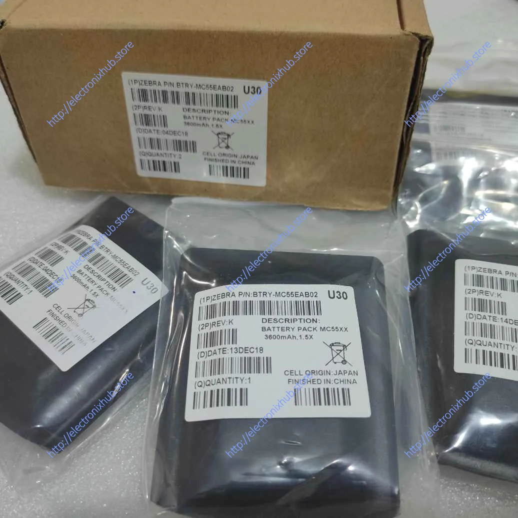 모토로라 심볼 MC55 MC55A MC56 MC65 MC67 MC5590 MC55A0 MC5574 MC659 MC659B 82-111094-01, 3.7V, 3600mAh, 신제품 배터리
