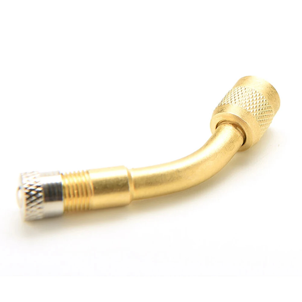 

1Pc 135 Degree Angle Brass Air Tyre Valve Stem For Car Truck Motorcycle Cycling Accessories For All Passenger Cars