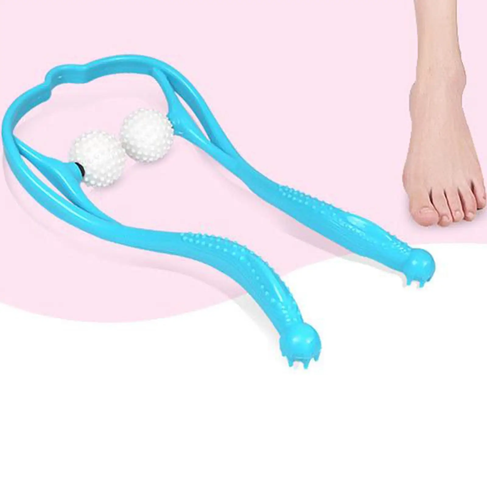 

, Handheld Deep Tissue Dual Manual Self Muscle Massage Tool Simulates Massager