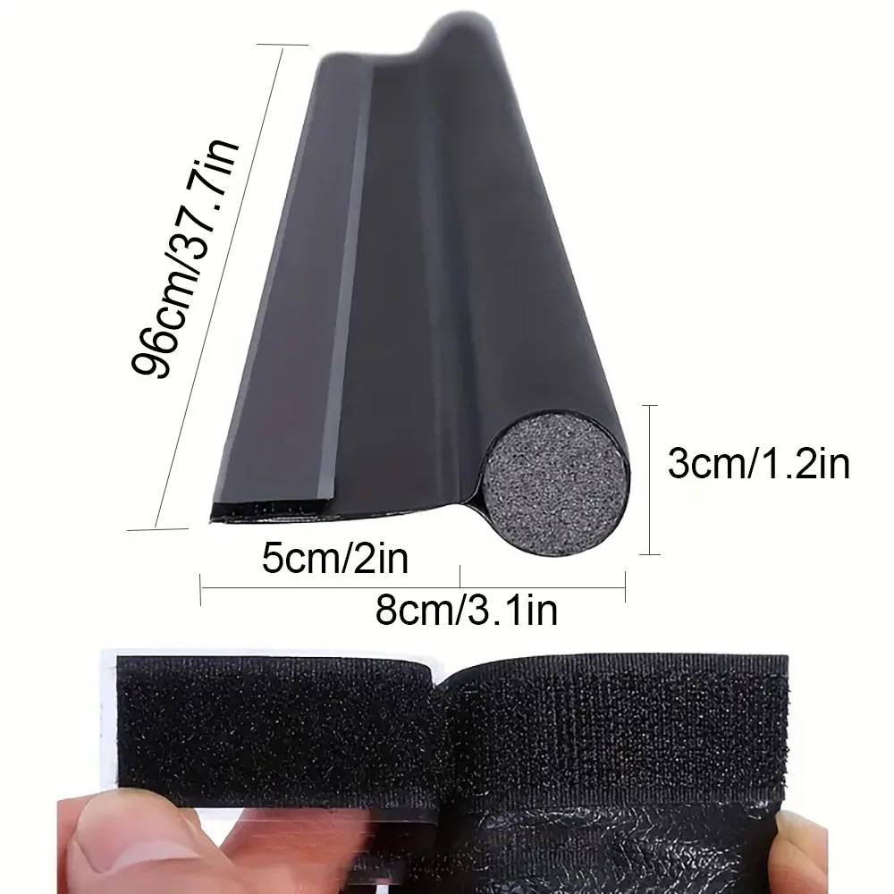 Adjustable Door Bottom Seal Strip Weatherstrip Sealing Strip Sound Insulation Wind Foam Tape Waterproof Gap Seal