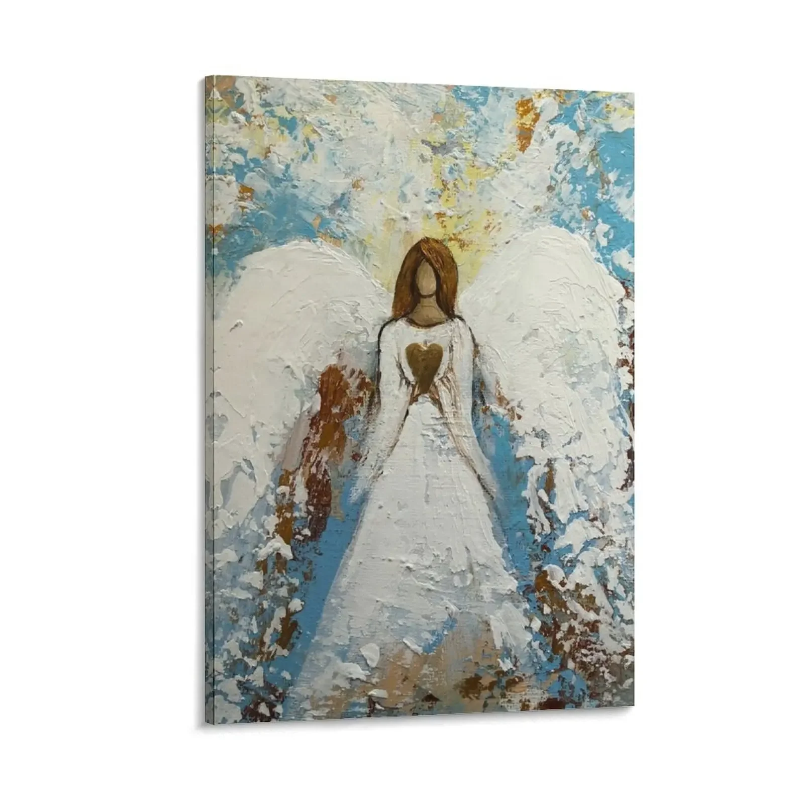 

Healing Angel Canvas Painting nordic home decor Luxury living room decoration decorative wall poster