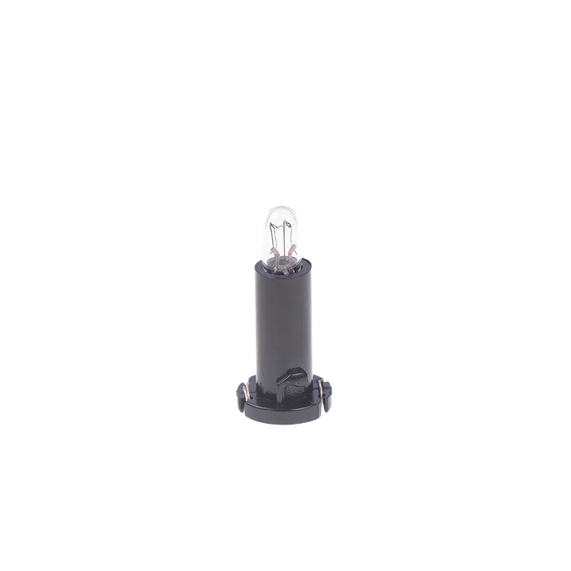 자동차 대시 보드 조명 전구 램프, 자동차 대시 보드용 블랙 소켓, 22mm T4 14V 1.4W, 1 개