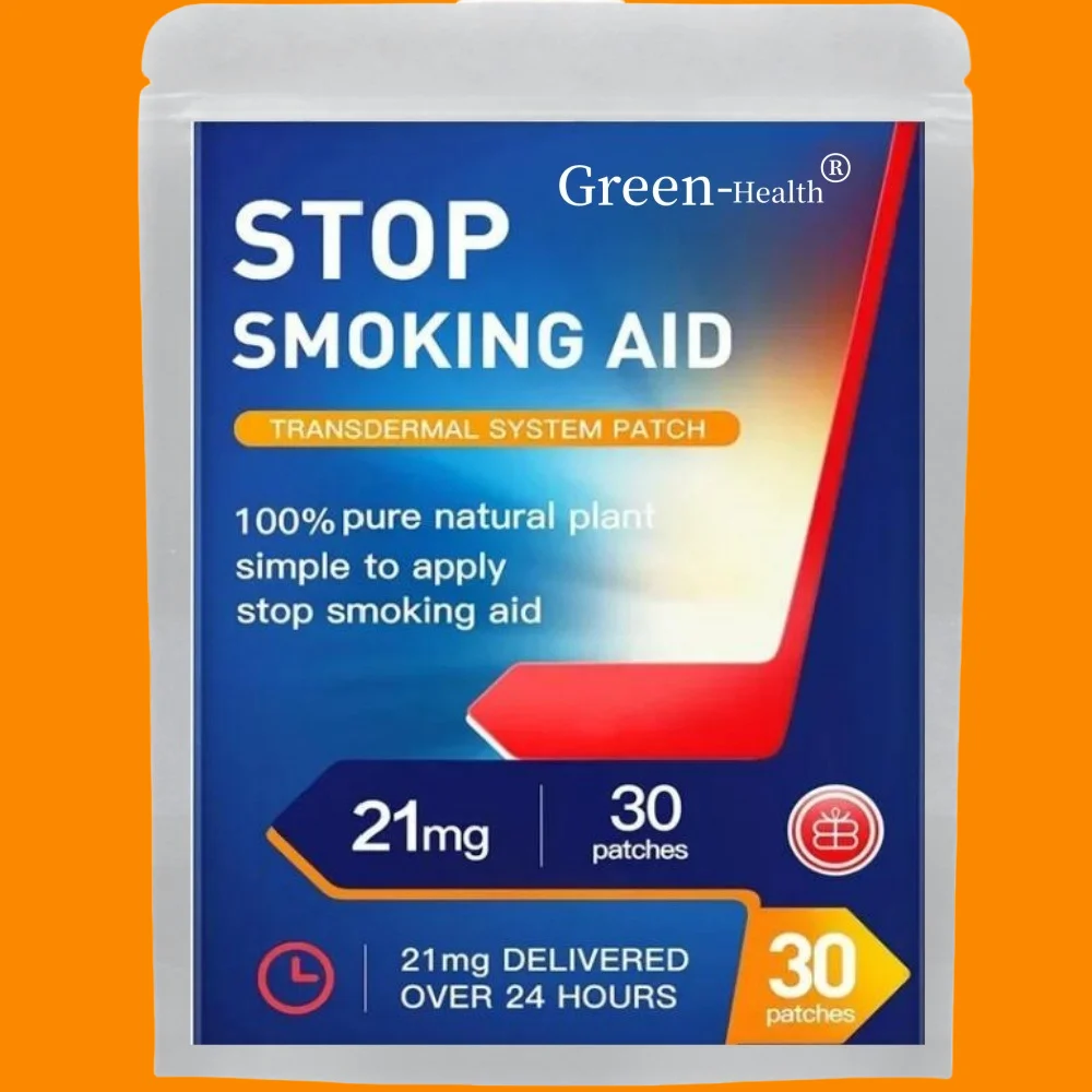 Stop Smoking Transdermal Patches 21 Mg 30 Patches One Month Supply