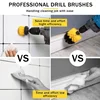 7pcs Drill Brush Attachment Set Power Scrubber Brush With Drill Scrub Brush For Cleaning Showers Tubs Bathroom Tile Grout Carpet 5