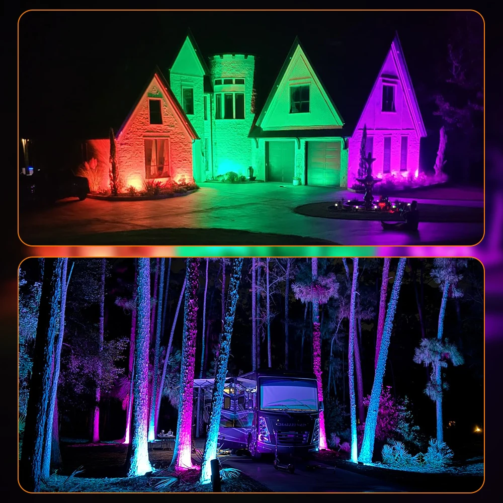 Led Flood Light 50W-200W IP66 Outdoor RGB