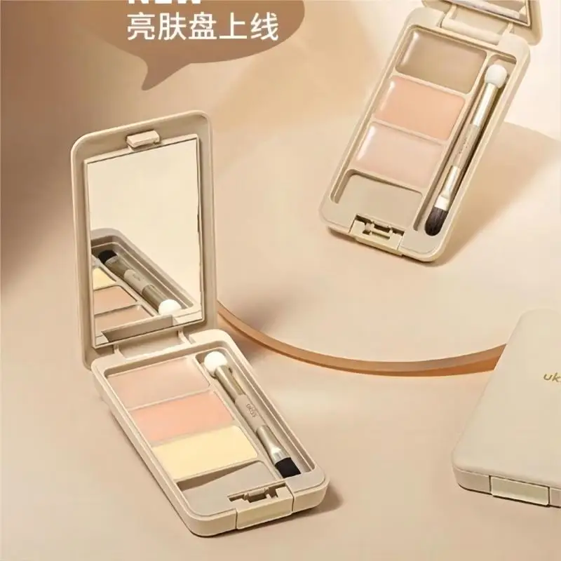 

Ukiss Concealer Palette Foundation Cream Full Coverage Moisturising Nourishing Long-lasting Rare Beauty Face Makeup Cosmetics