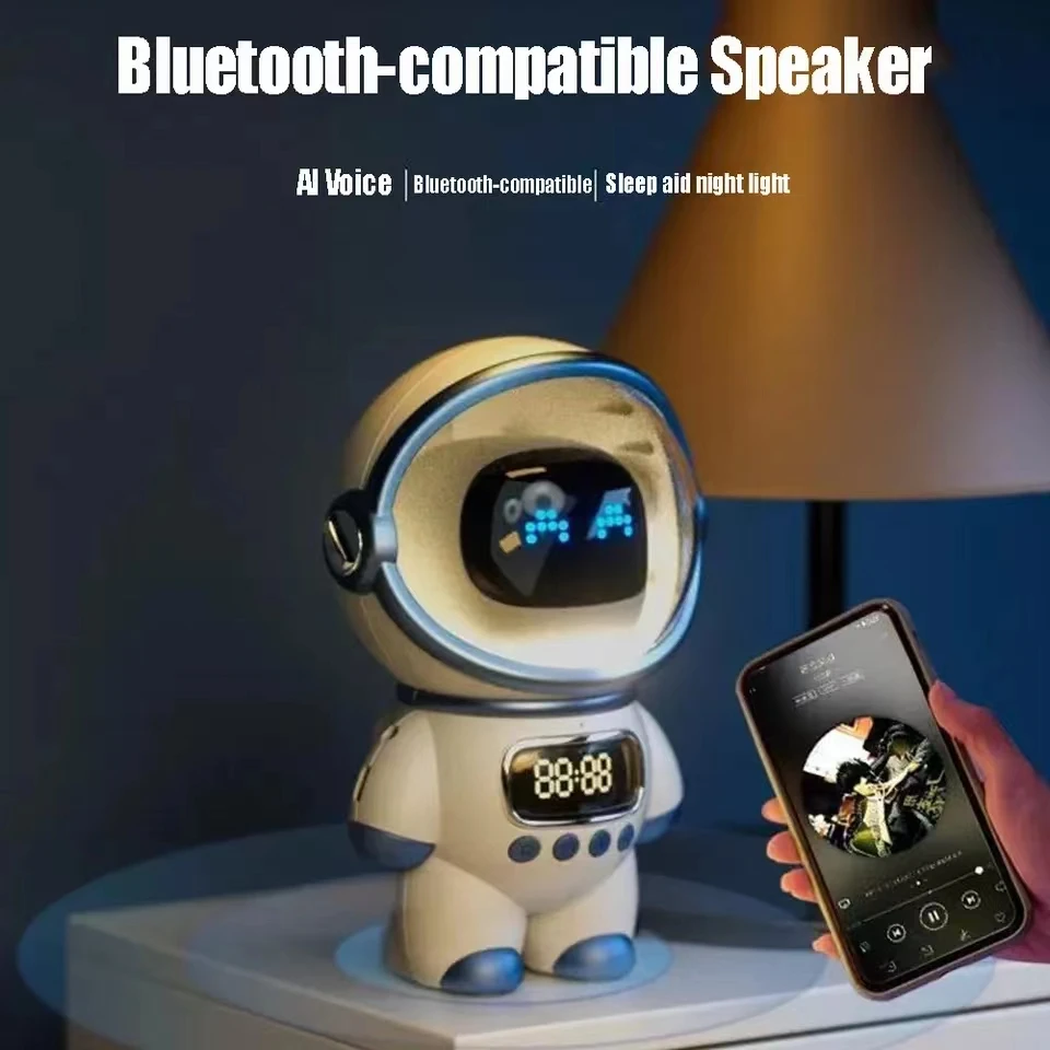 2025 スマート宇宙飛行士ワイヤレス Bluetooth スピーカー
