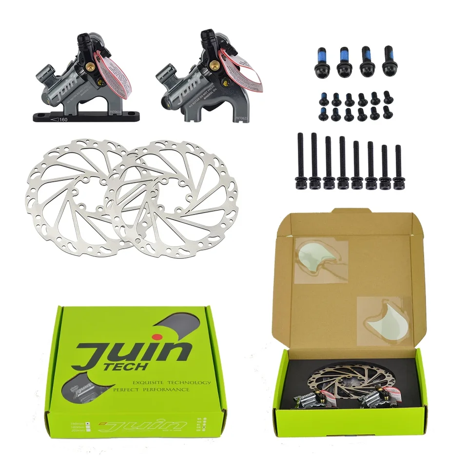 Juin Tech F1 Flat Mount With Adapter Disc Brake Caliper Line