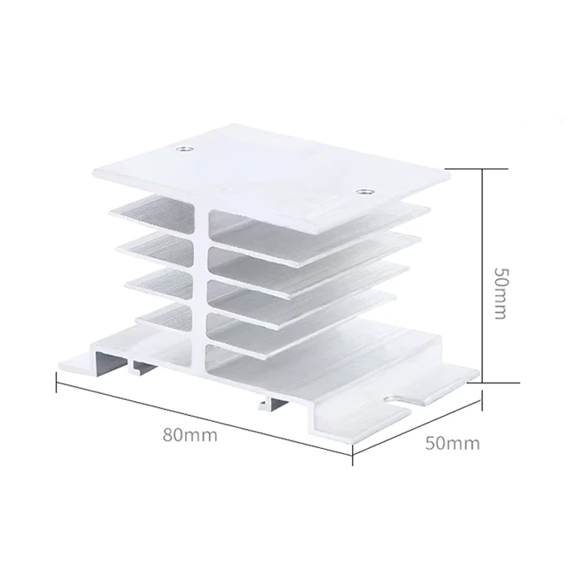 High-Capacity Single Phase Voltage Regulator with Heat Sink & Solid State Relay