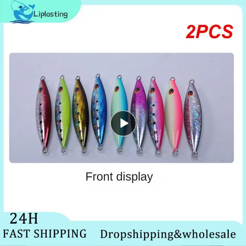 

2 шт., поддельные рыболовные приманки для морской рыбалки