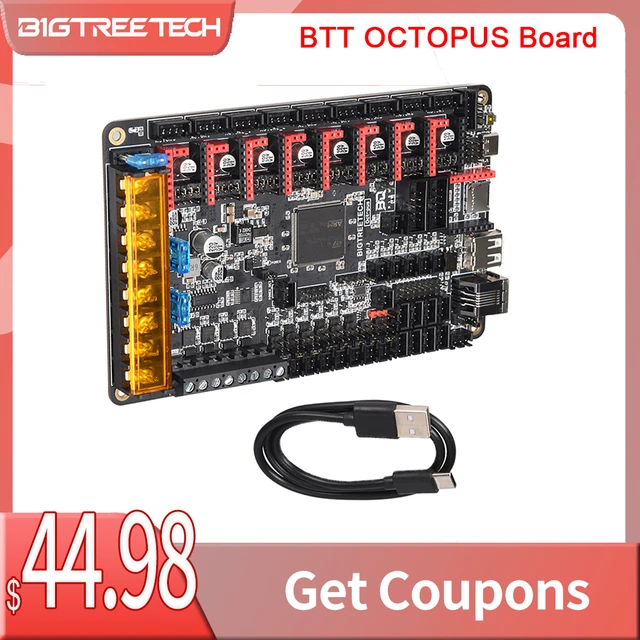 Bigtreetech btt octopus v1.1コントロールボード,3dプリンター部品 ...