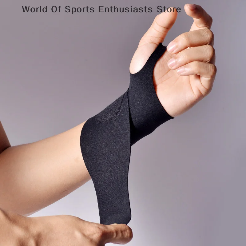 1PCS Adjustable Wristbands Breathable Bracer Gym Sports Wristband Carpal Protector Breathable Injury Wrap Band Strap