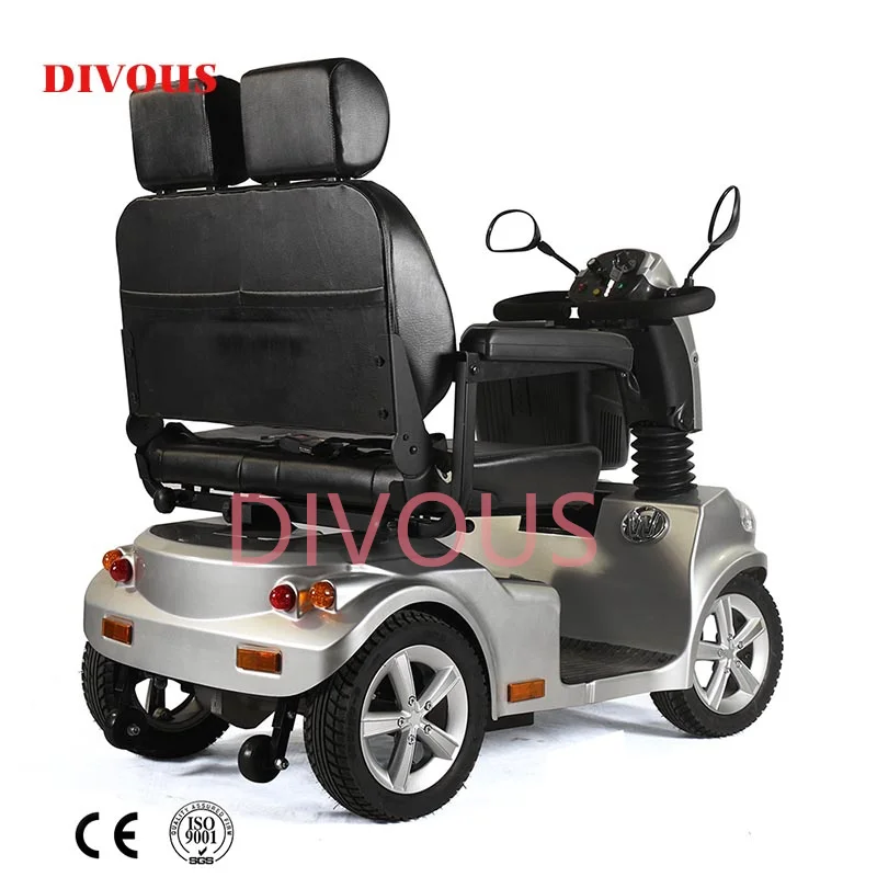 Adult Four-wheeled Electric Car Mobility Scooter Suitable Elderly Disabled 6