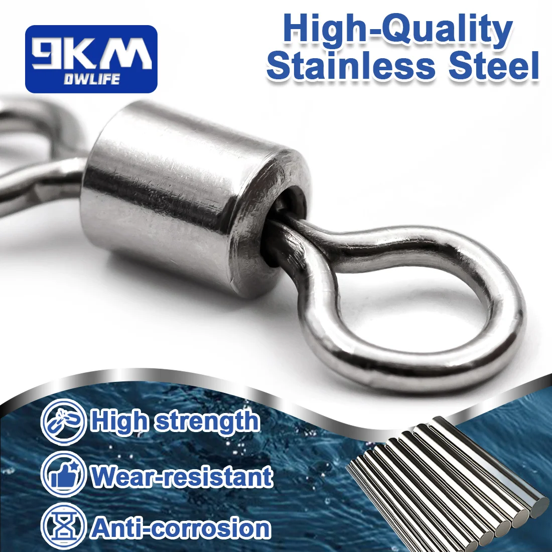 Stainless Steel Fishing Swivels 3